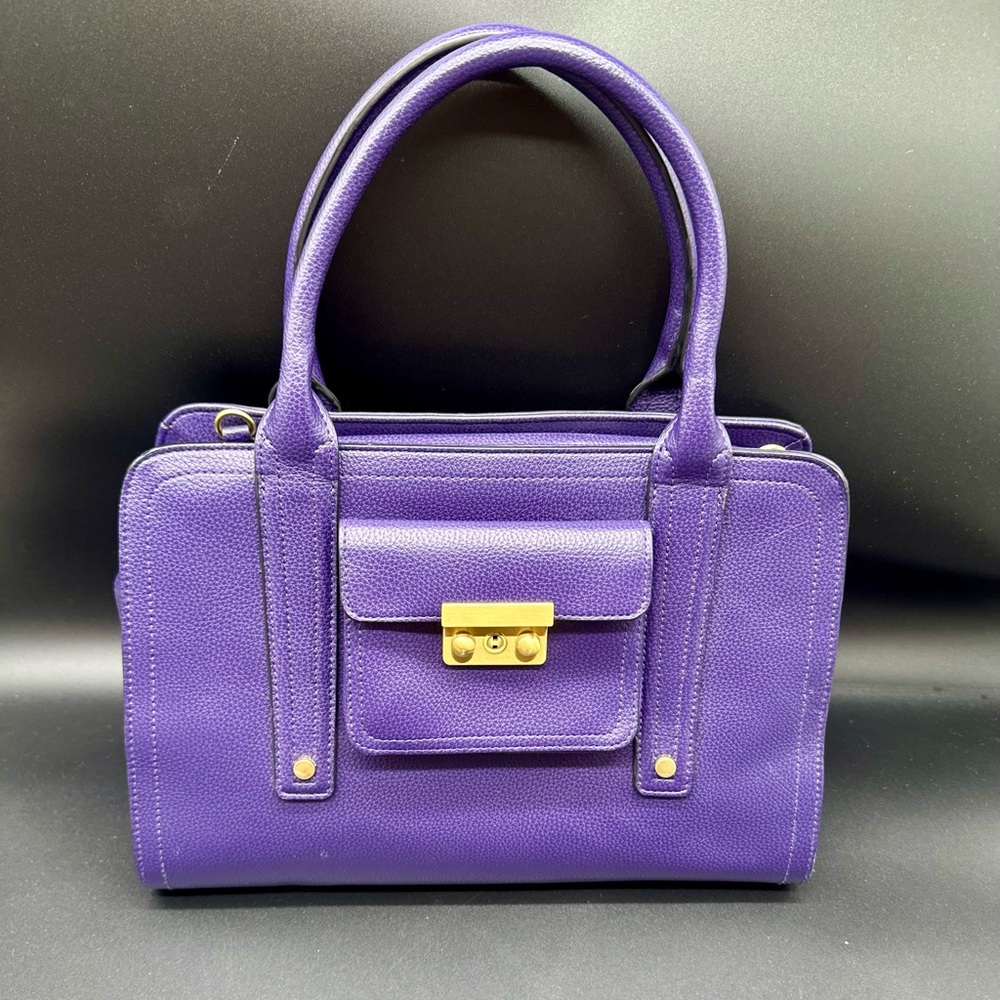 Philipp Lim 3.1 Soft Leather Deep Violet Handbag Satchel…A Stunner!